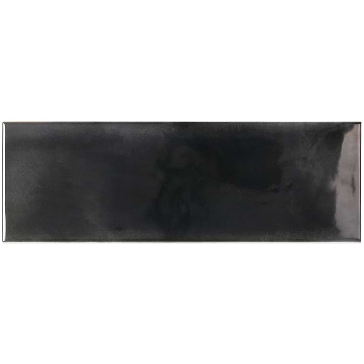 Diesel Camp Black Glaze 4x12 Ceramic Tile