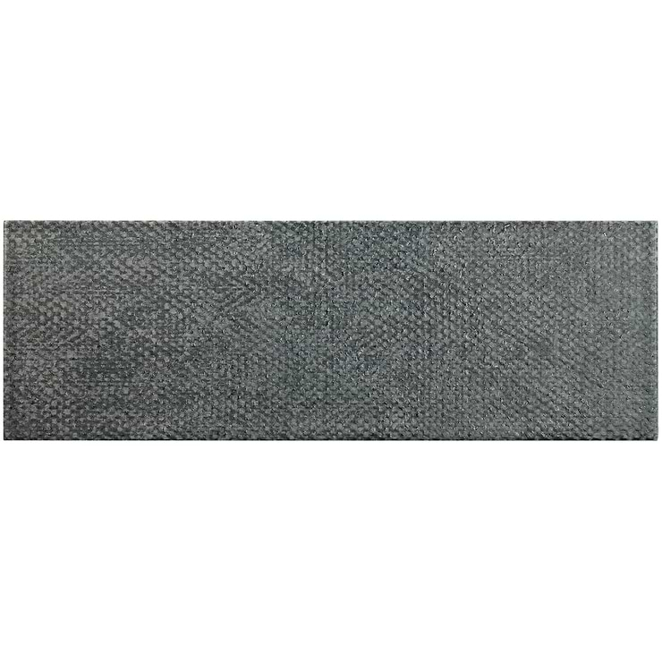 Diesel Camp Gray Canvas 4x12 Ceramic Tile 