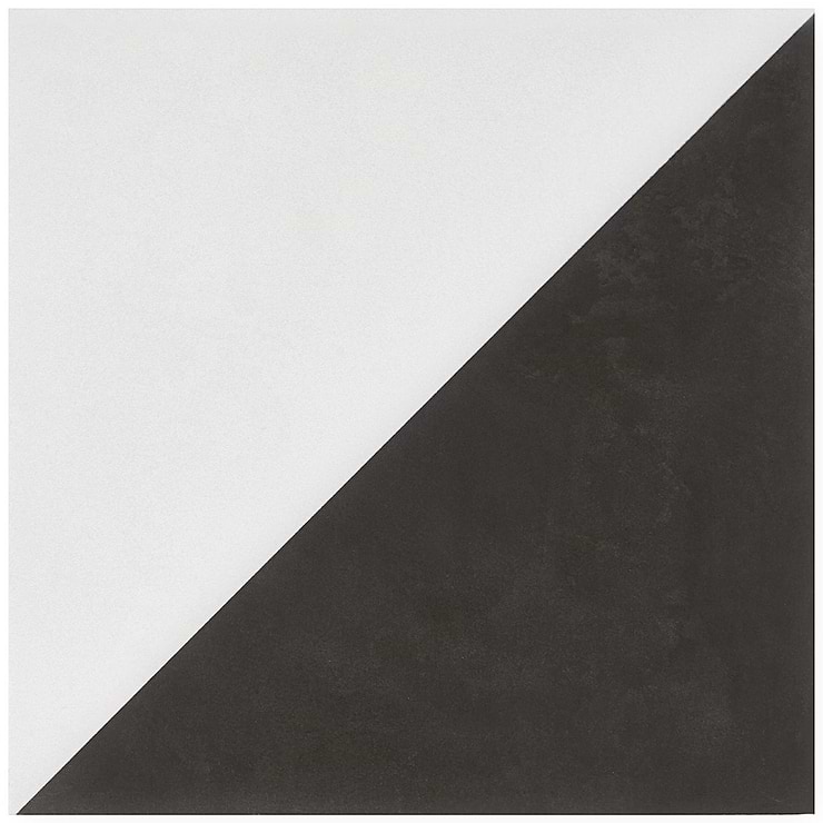 Art Geo by Elizabeth Sutton Cement Dos Charcoal Gray 8x8 Matte Porcelain Tile