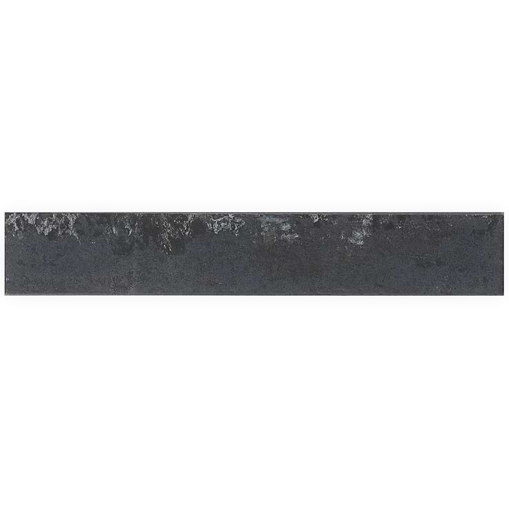 Portrait Black Gold 2x14 Matte Porcelain Tile