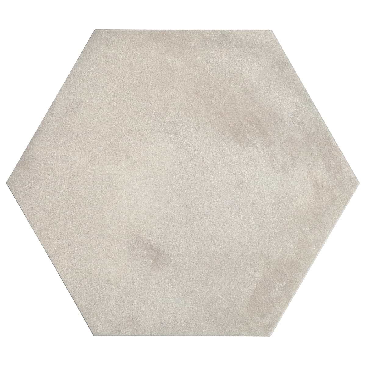 Ava Gray Sabbia 8" Hexagon Matte Porcelain Tile