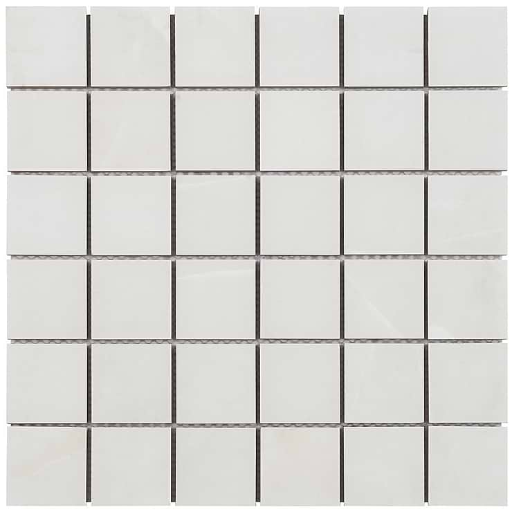 DreamStone Aztec Onyx Bianco 2x2 Matte Porcelain Mosaic