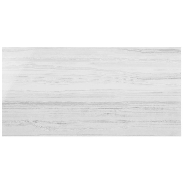 DreamStone Luminus White 12x24 Polished Porcelain Tile