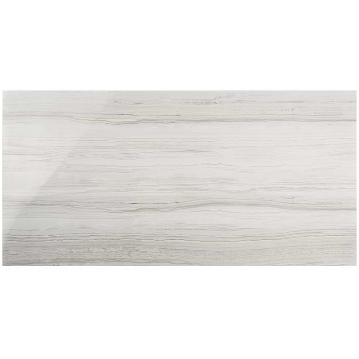 DreamStone Luminus White 24x48 Polished Porcelain Tile