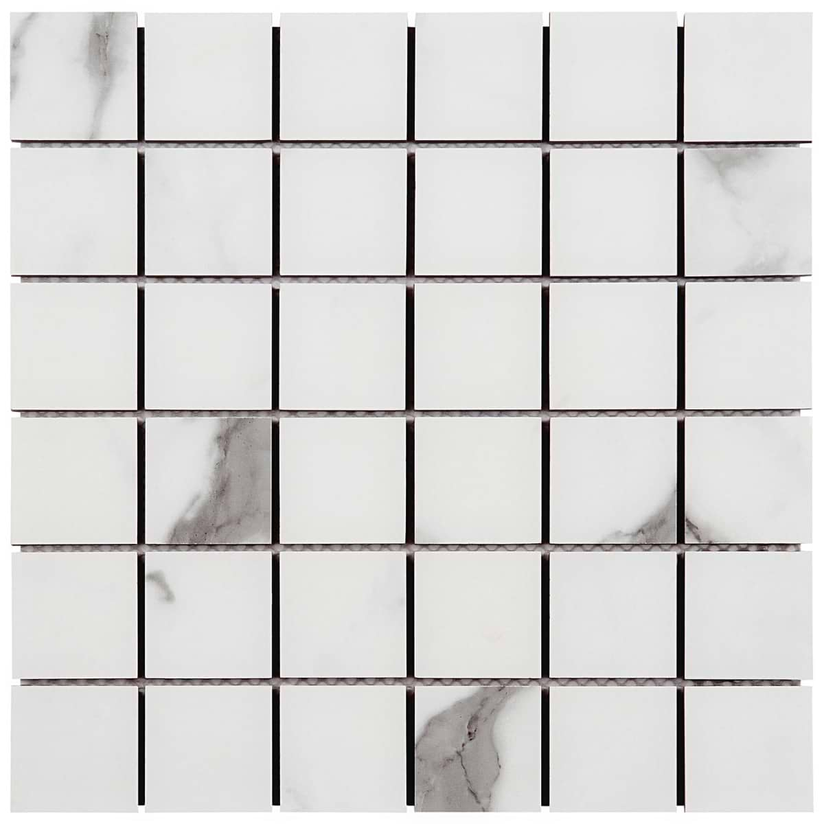 DreamStone Statuario Valley 2x2 Matte Porcelain Mosaic