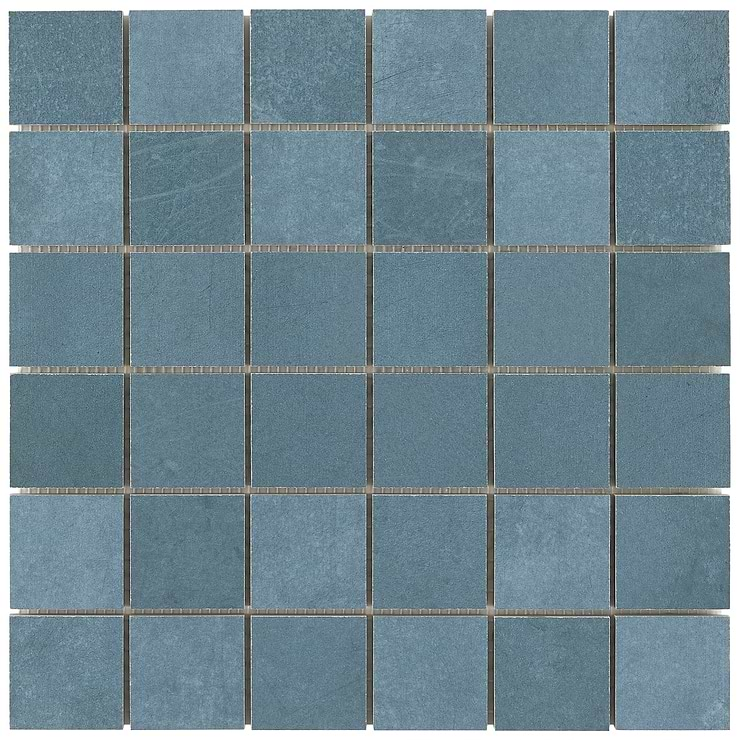 Bond Indio Blue 2x2 Matte Porcelain Mosaic Tile