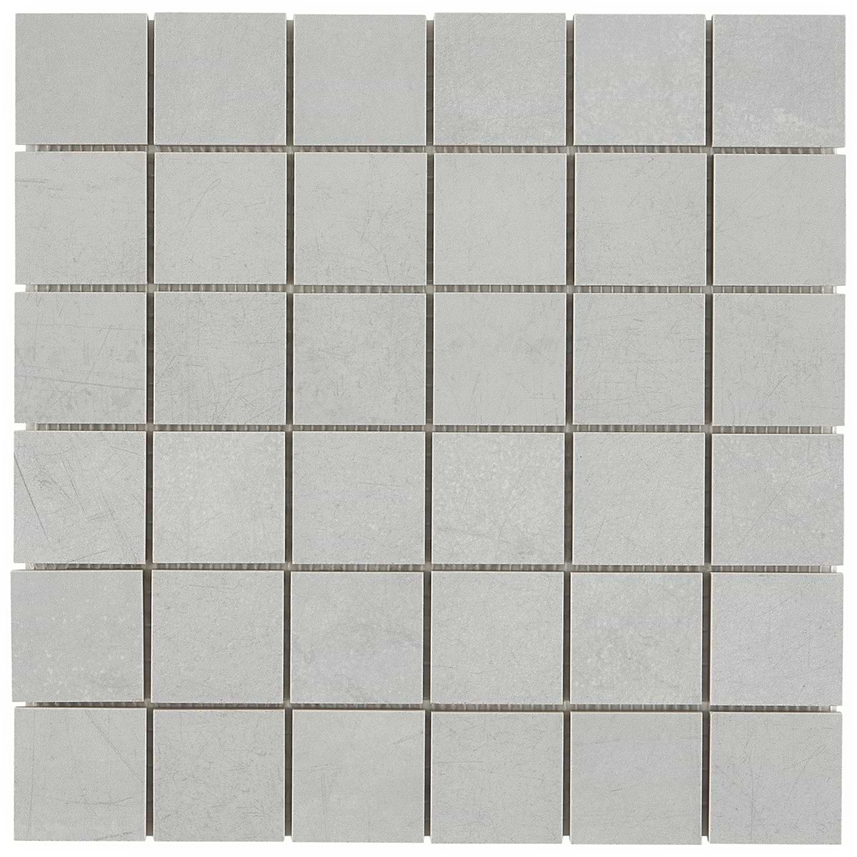 Bond Nimbus Silver 2x2 Matte Porcelain Mosaic Tile