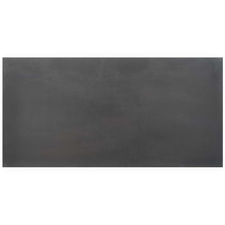 Bond Venom Black Charcoal 24x48 Matte Porcelain Tile