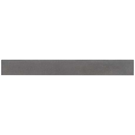 Bond Venom Black Charcoal 3x24 Matte Porcelain Bullnose