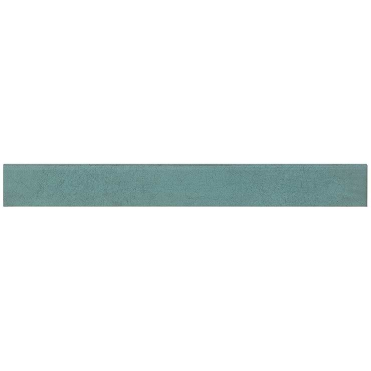 Bond Viridum Green 3x24 Matte Porcelain Bullnose