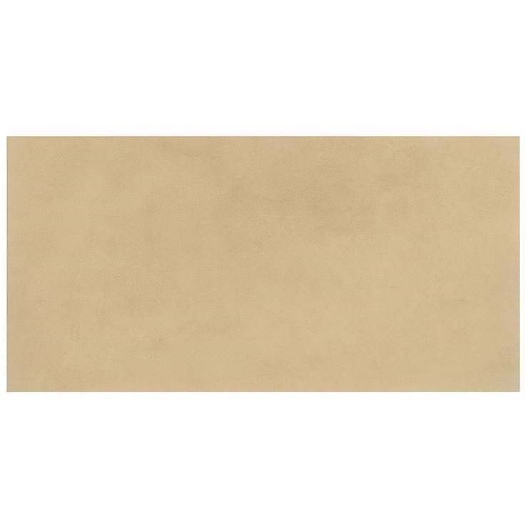 Clay Glee Yellow 16x32 Matte Porcelain Tile