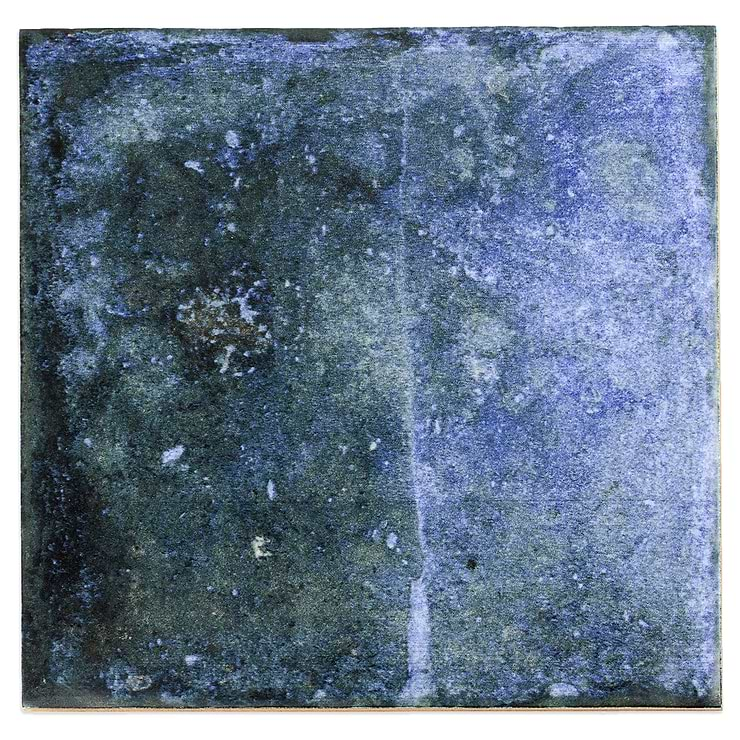 Angela Harris Dunmore Blu 8x8 Ceramic Floor Tile 