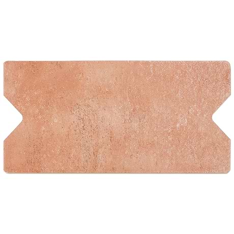 Burgos Terracotta Brick 7x14 Matte Porcelain Border