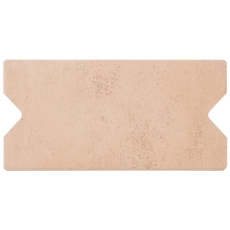 Burgos Terracotta Clay 7x14 Matte Porcelain Border