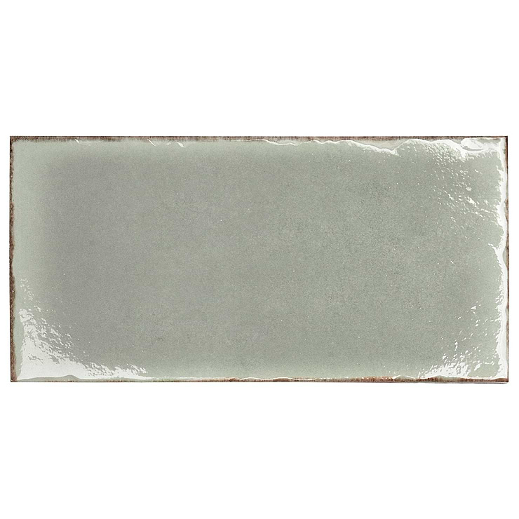 Jamesport Sage Green 6"x12" Glossy Porcelain Subway Tile