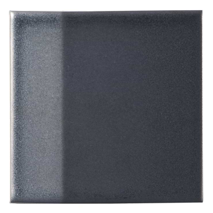 Zeal Edge 3D Gunmetal Gray 5x5 Glazed Porcelain Tile