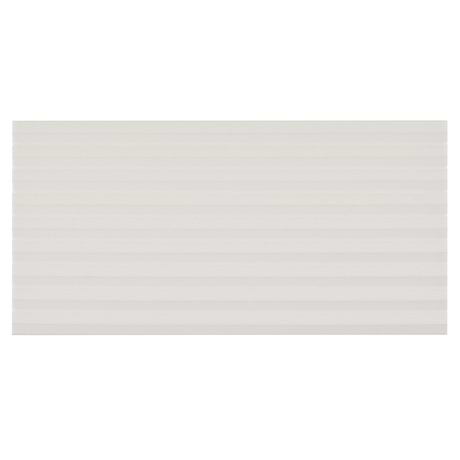 Zeal Linear 3D White 5x10 Matte Porcelain Tile