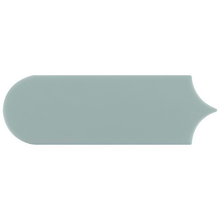 Parry Marine Blue 3x8 Fishscale Matte Ceramic Wall Tile