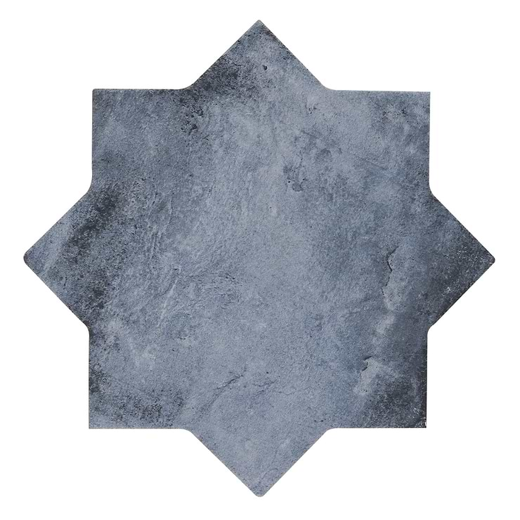 Parma Star & Cross Customizable Terracotta Look Porcelain Tile