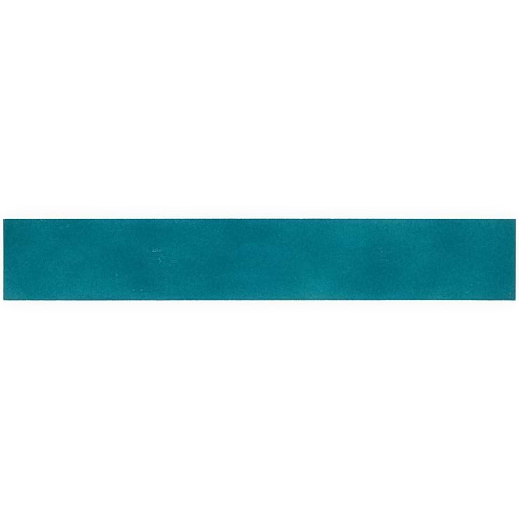 Cavallo Fiji Blue 3x18 Glossy Porcelain Subway Tile