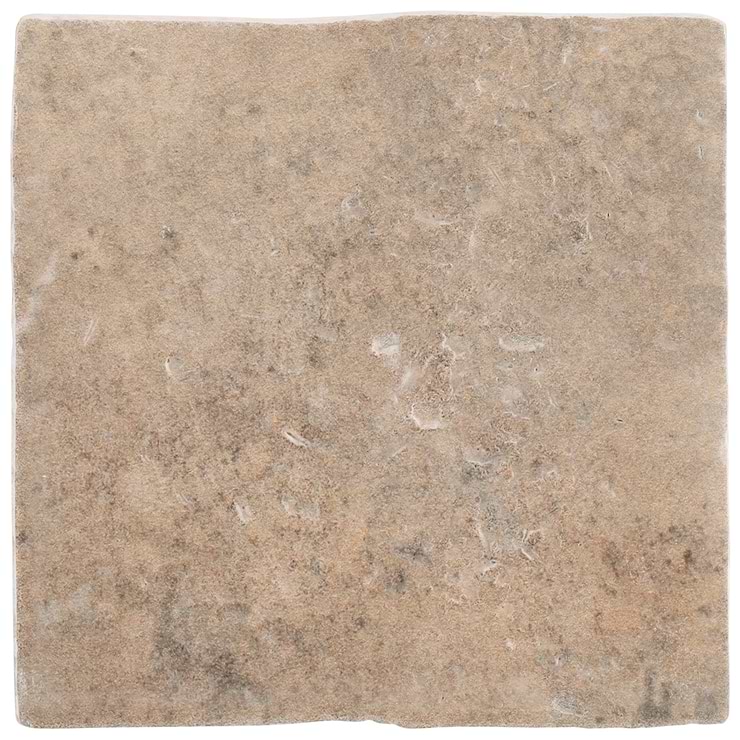 Navari Taupe 5x5 Textured Matte Ceramic Tile