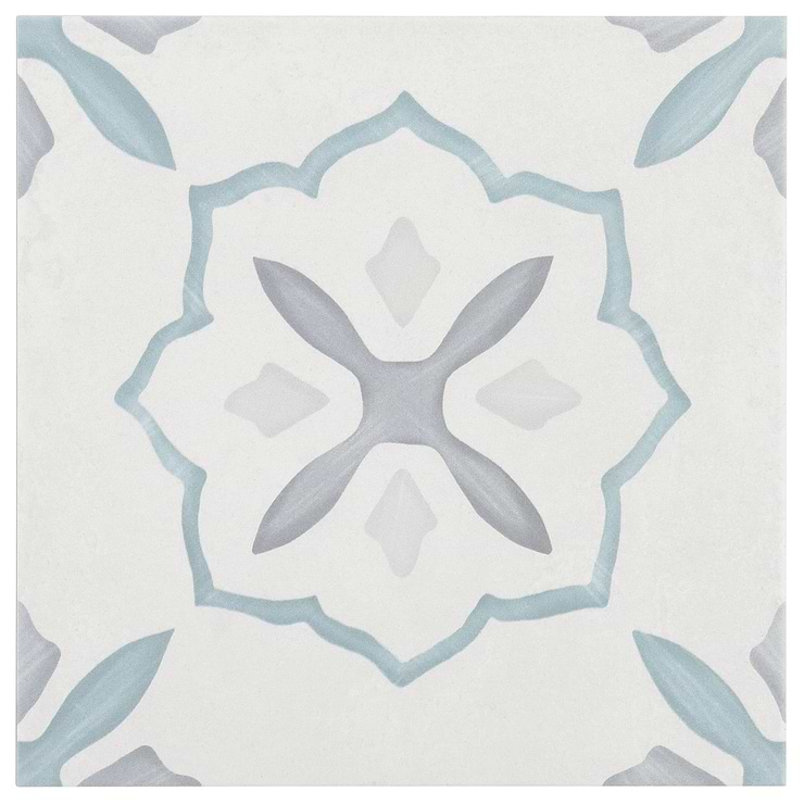 Lapaz Stella Blue 9x9 Matte Porcelain Tile