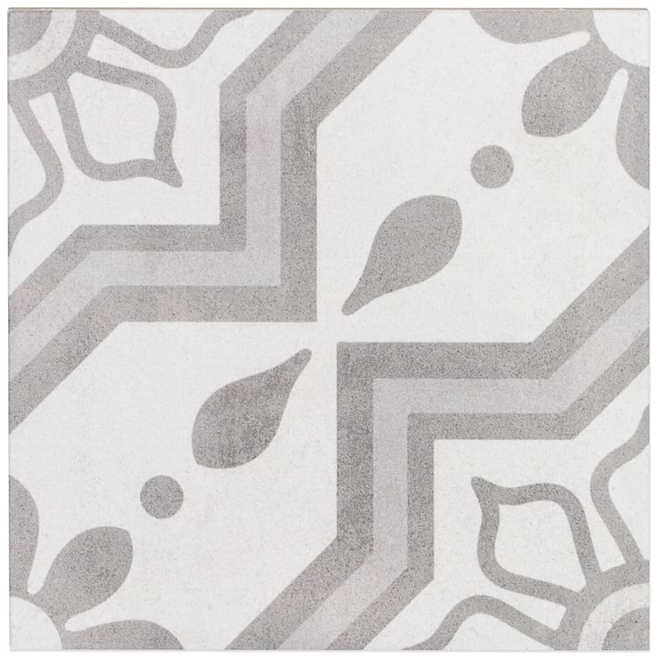 Cascais Silver Sky 9x9 Matte Porcelain Tile