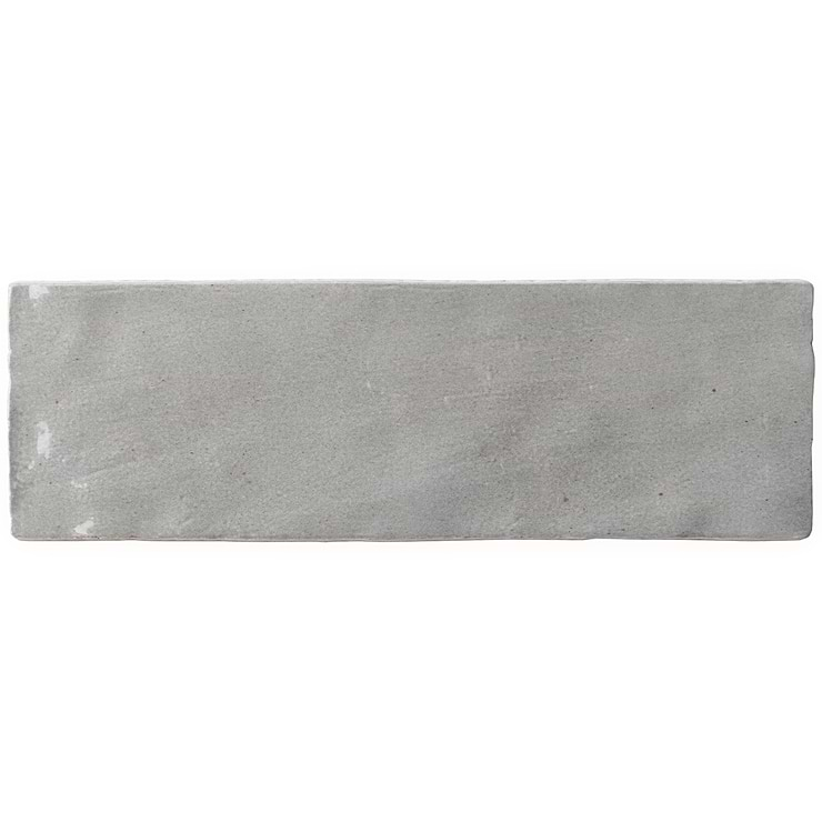 Portmore Gray 3x8 Glossy Ceramic Subway Tile