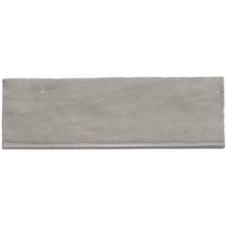 Portmore Gray 3x8 Glossy Ceramic Bullnose