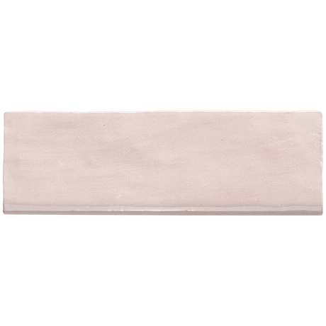 Portmore Pink 3x8 Glossy Ceramic Bullnose