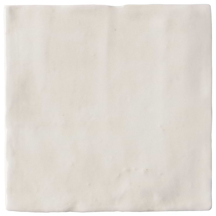 Portmore White 4x4 Glossy Ceramic Tile