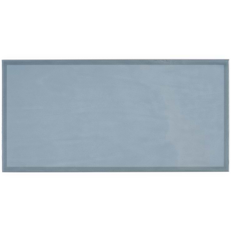 Bellami Framed Azul 5x10 Glazed Ceramic Tile