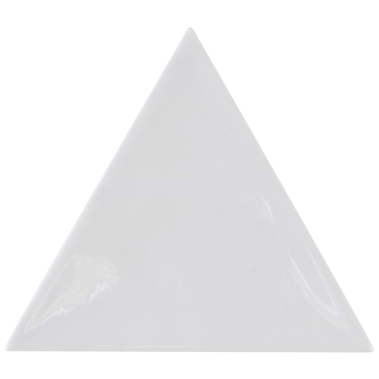 Bellami Triangulo Grigio 5x4 Glazed Ceramic Tile