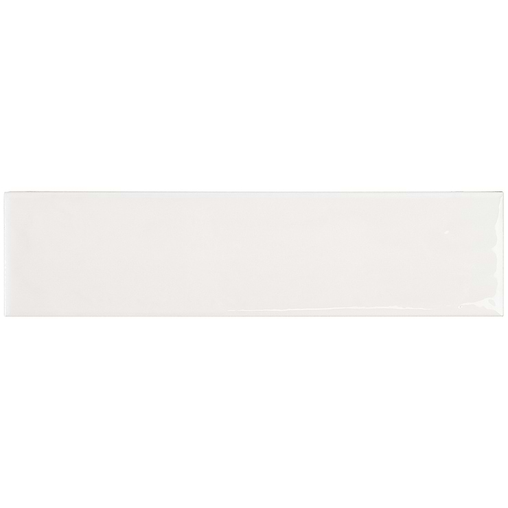 Chance White 2x12 Polished Ceramic Tile