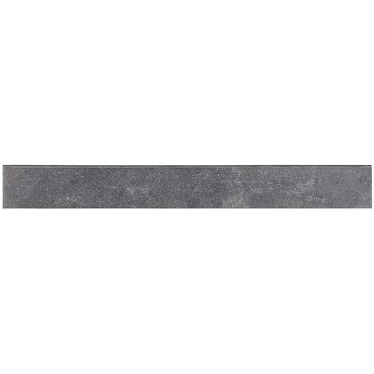 Marbella Smokey Gray 3x24 Porcelain Bullnose 
