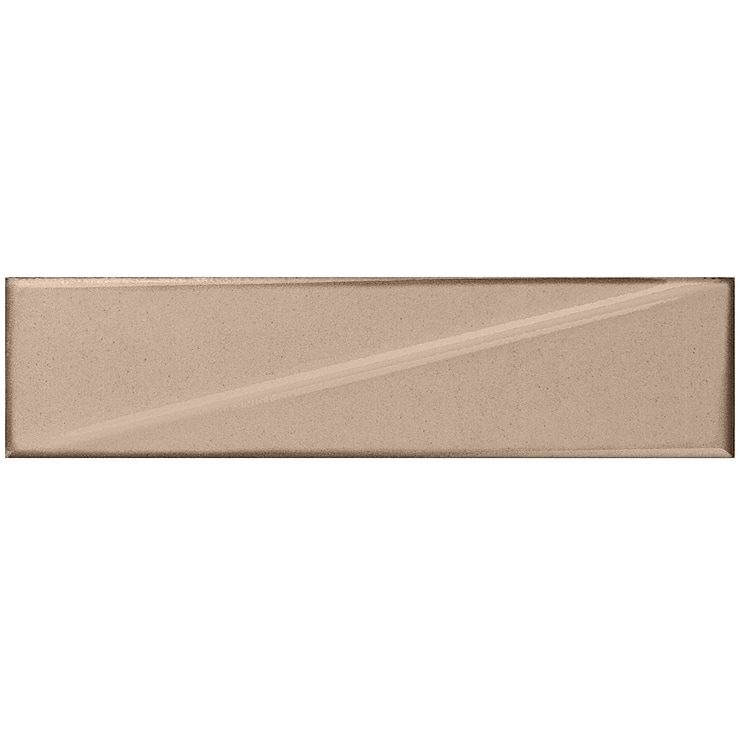 Axelle Dune Beige 3x12 3D Glossy Ceramic Subway Tile