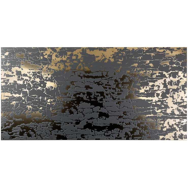 Boreal Foundry Black 24x48 Porcelain Wall Tile