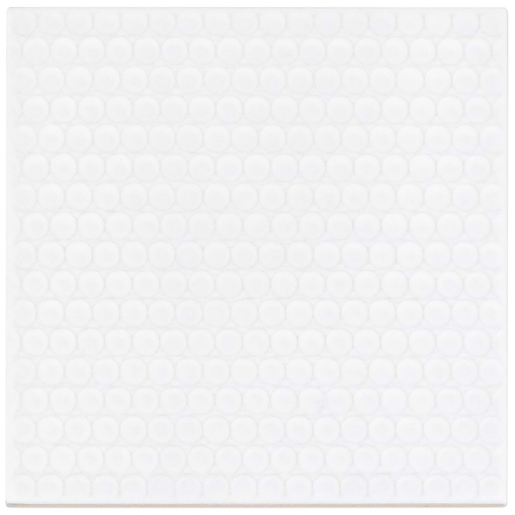 Sacramento Decor Snow 6x6 Matte Porcelain Tile