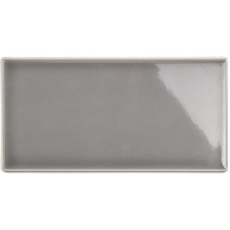 Vector Gris 4x8 Polished Ceramic Tile