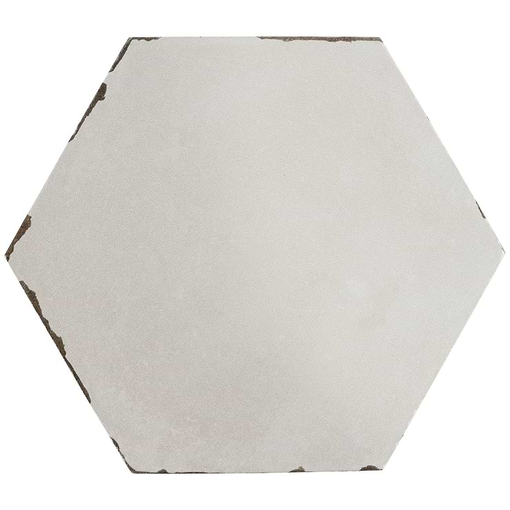 Sasha Hex Tiberio Taupe 6" Matte Porcelain Hexagon Tile