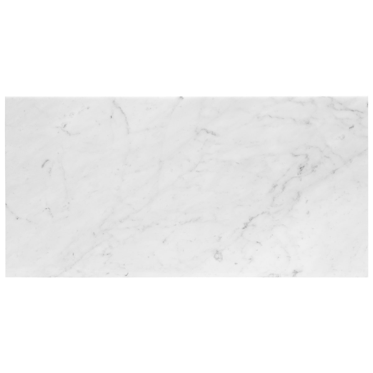 Carrara 12X24 Polished Marble Tile