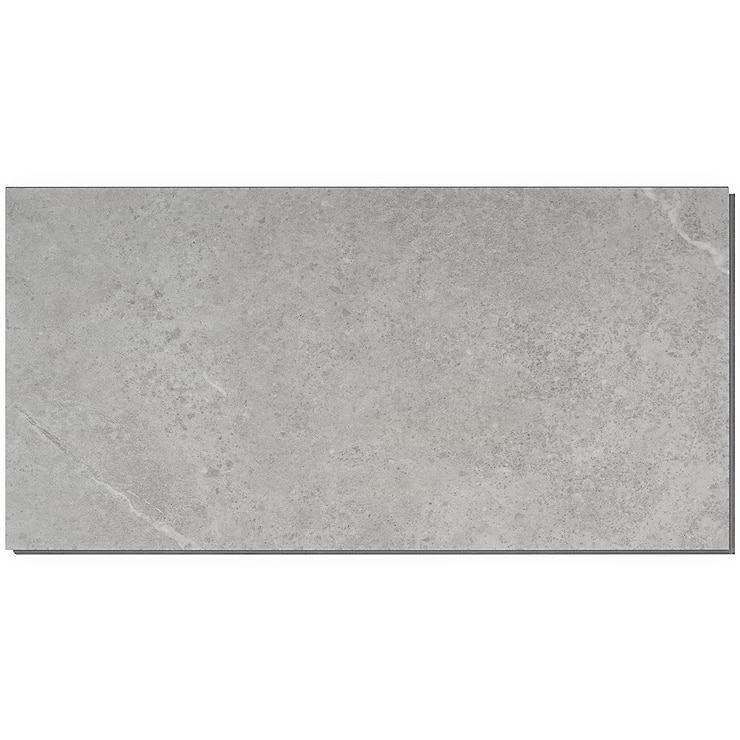 Optoro Juneau Sandstone Light Gray 28mil Wear Layer Rigid Core Click 12x24 Luxury Vinyl Tile