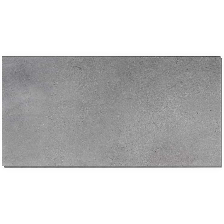 Optoro Trail Slate Dark Gray 28mil Wear Layer Rigid Core Click 12x24 Luxury Vinyl Tile