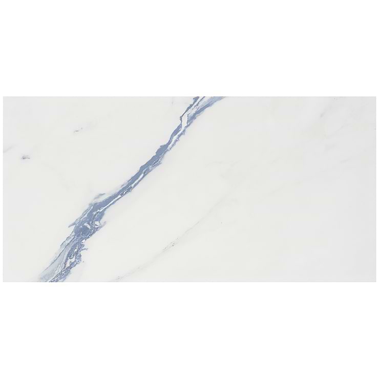 Calacatta Azur 12x24 Matte Porcelain Tile
