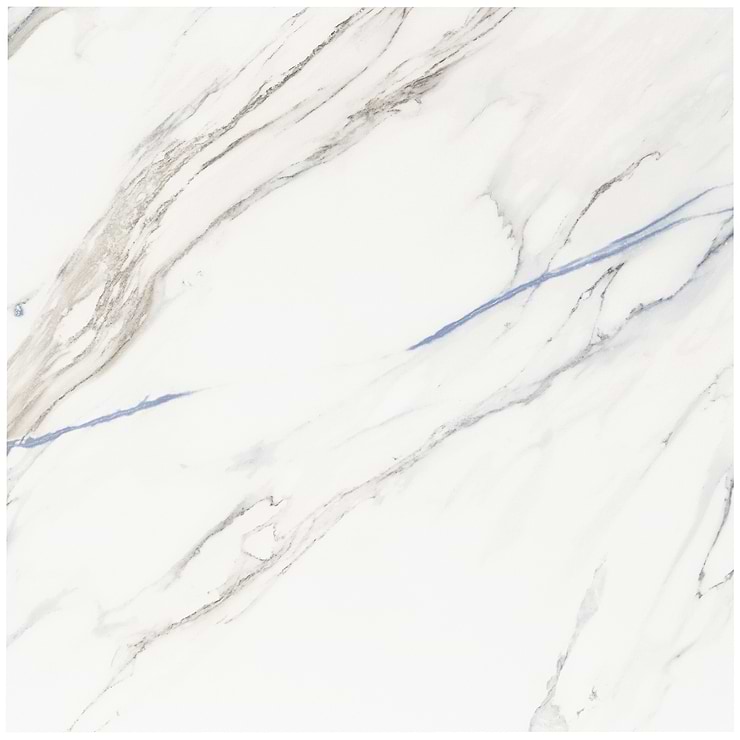 Calacatta Azur 24x24 Matte Porcelain Tile 