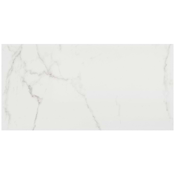 DreamStone Statuario Venato 12x24 Polished Porcelain Tile