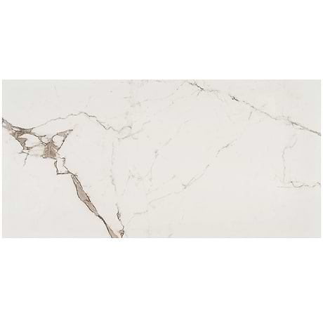 DreamStone Statuario Venato 24x48 Polished Porcelain Tile