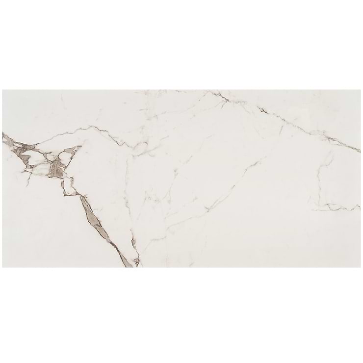 DreamStone Statuario Venato 24x48 Polished Porcelain Tile