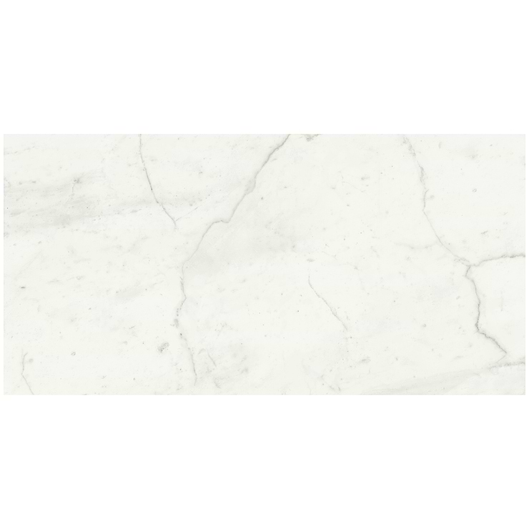 TileBarXL Marmi Slim Bianco Venato 30x 60 Polished Porcelain Slab