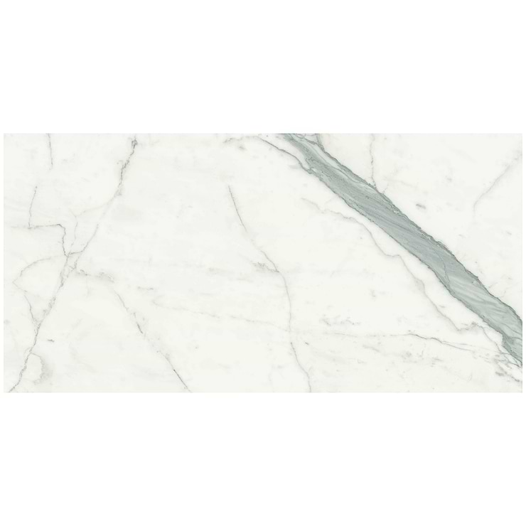 TileBarXL Marmi Slim Bianco Venato 30x 60 Polished Porcelain Slab